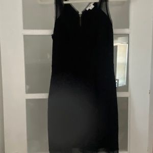 Helmut Lang Black Midi Dress